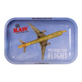 Metal Rolling Tray Prepare For Flight RAW
