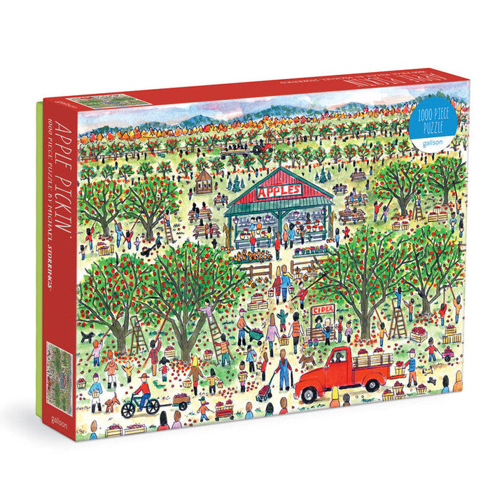 Michael Storrings Apple Pickin' 1000 Piece Puzzle Puzzles Michael Storrings