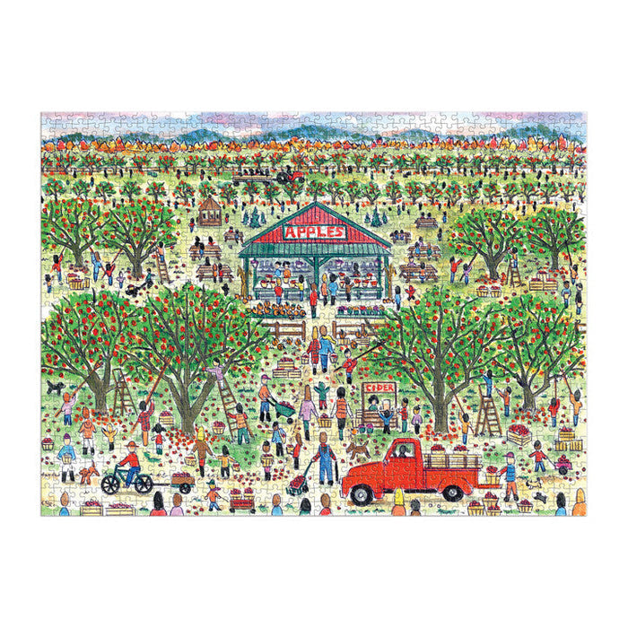 Michael Storrings Apple Pickin' 1000 Piece Puzzle Puzzles Michael Storrings