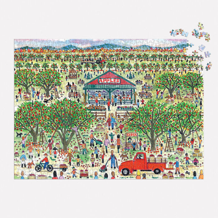 Michael Storrings Apple Pickin' 1000 Piece Puzzle Puzzles Michael Storrings