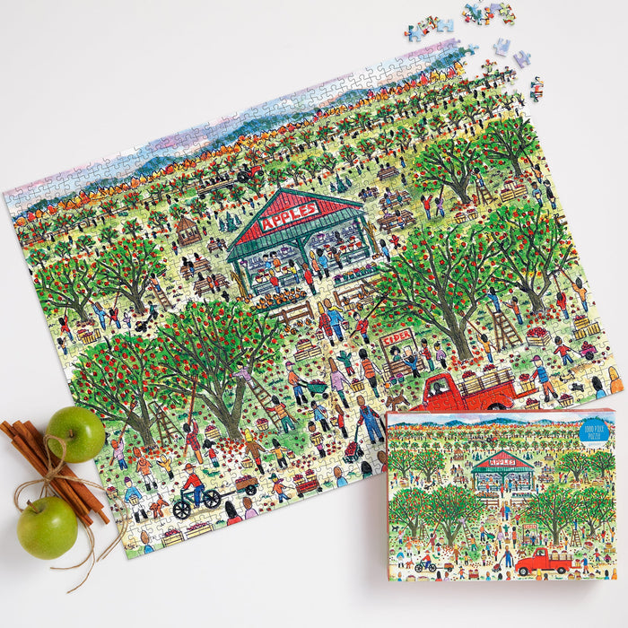 Michael Storrings Apple Pickin' 1000 Piece Puzzle Puzzles Michael Storrings