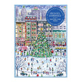 Michael Storrings Christmas in the City Greeting Card Puzzle Greeting Card Puzzles Michael Storrings