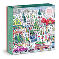 Michael Storrings Christmas Tree Farm 1000 Piece Foil Puzzle Puzzles Michael Storrings