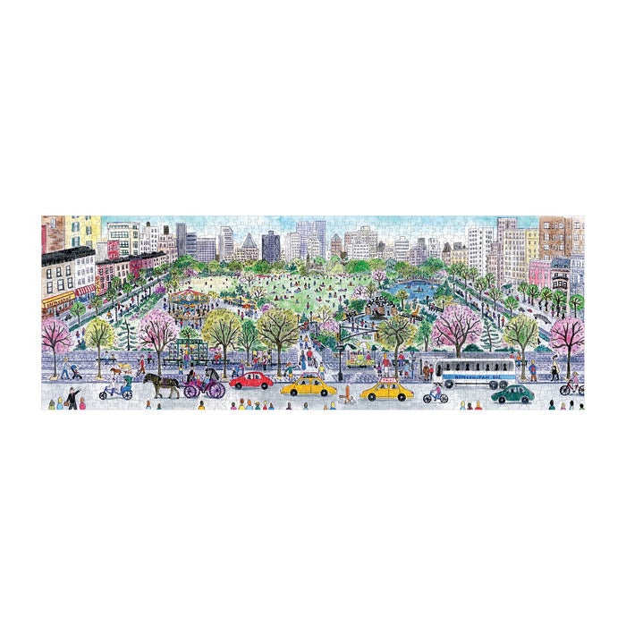 Michael Storrings Cityscape 1000 Piece Panoramic Jigsaw Puzzle Panoramic Puzzles Michael Storrings Collection