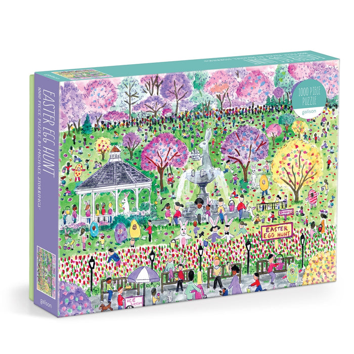 Michael Storrings Easter Egg Hunt 1000 Piece Puzzle 1000 Piece Puzzles Michael Storrings