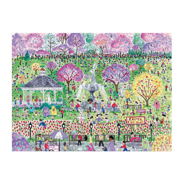 Michael Storrings Easter Egg Hunt 1000 Piece Puzzle 1000 Piece Puzzles Michael Storrings
