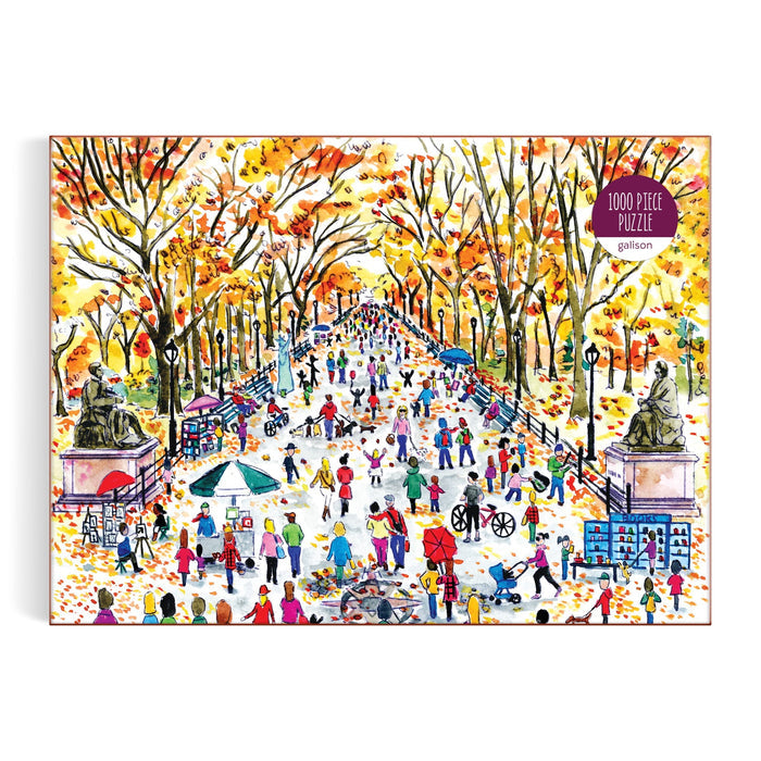 Michael Storrings Fall in Central Park 1000 Piece Puzzle 1000 Piece Puzzles Michael Storrings