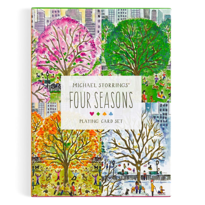 Michael Storrings Four Seasons Playing Card Set Playing Card Game Set Michael Storrings