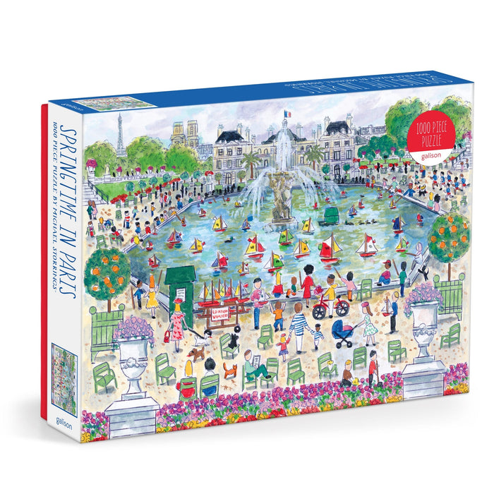 Michael Storrings Springtime in Paris 1000 Piece Puzzle 1000 Piece Puzzles Michael Storrings