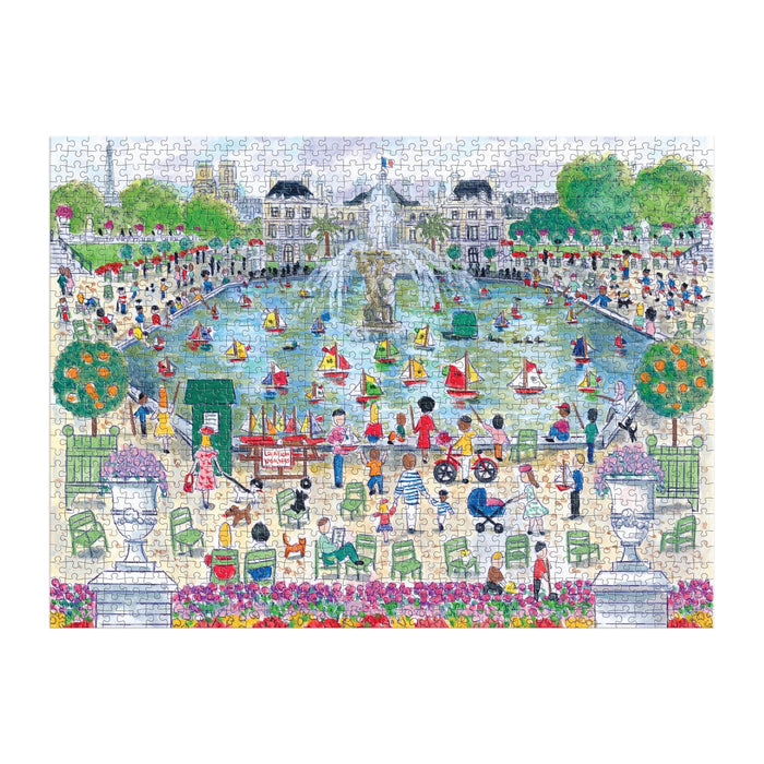 Michael Storrings Springtime in Paris 1000 Piece Puzzle 1000 Piece Puzzles Michael Storrings
