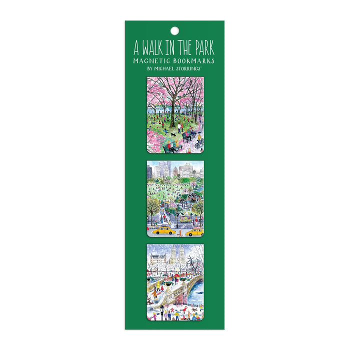 Michael Storrings Walk in the Park Magnetic Bookmarks Bookmarks Michael Storrings