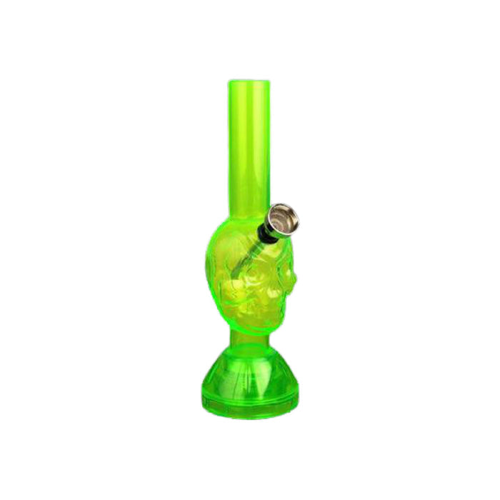 Mini Acrylic Skull Water Pipe WorldofBongs