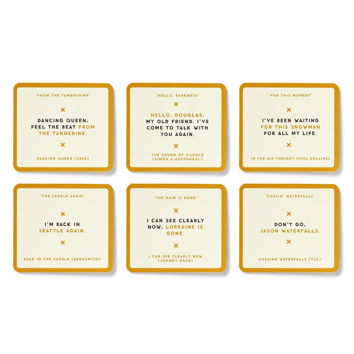 Misunderstood Songs Game Card Games Brass Monkey