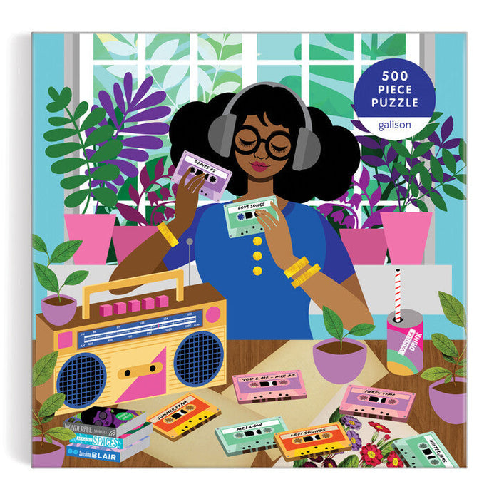 Mixtape Afternoon 500 Piece Puzzle Puzzles Tabitha Brown
