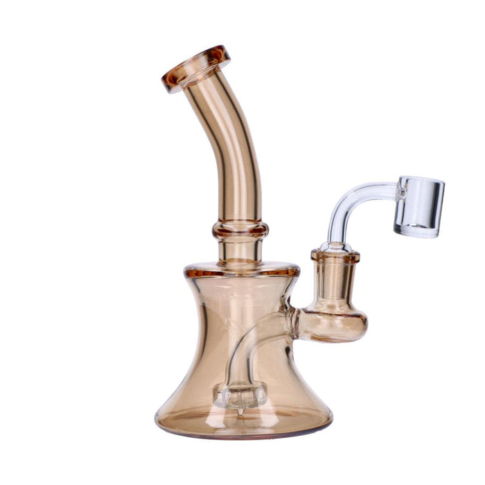 Mystery 8” Fumed Bell Dab Rig - assorted Valiant