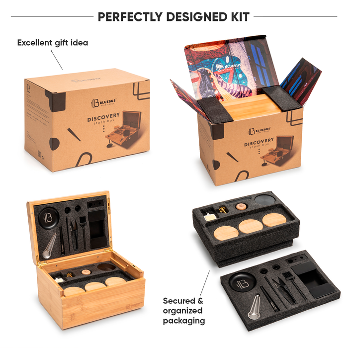 Natural Weed Stash Box | DISCOVERY Storage Box