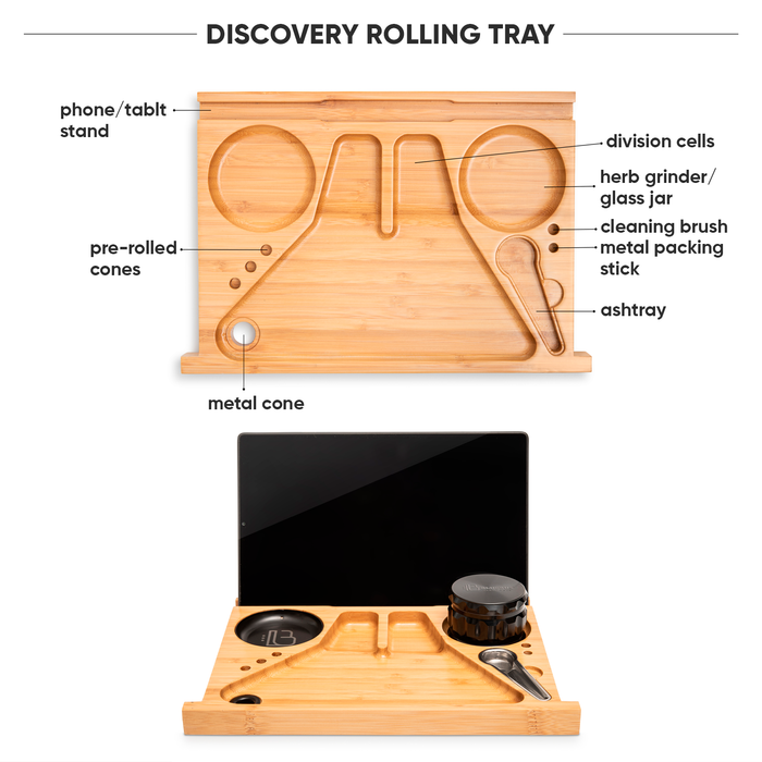 Natural Weed Stash Box | DISCOVERY Storage Box