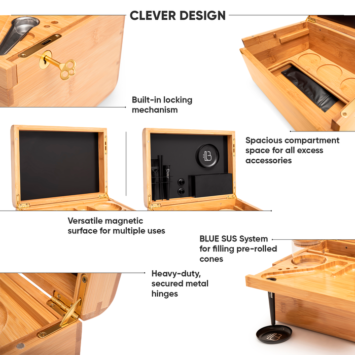 Natural Weed Stash Box | DISCOVERY Storage Box
