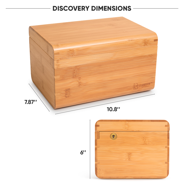 Natural Weed Stash Box | DISCOVERY Storage Box