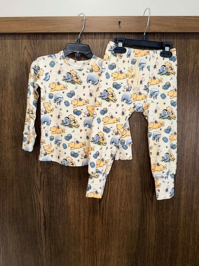 NWT Little One Shop Co Pooh Storybook Snuggles Lounge Set ~ Size 3T