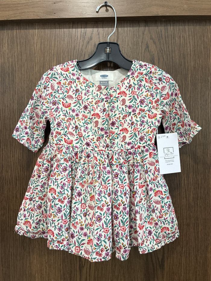 Old Navy Girls Floral Dress  18-24 months