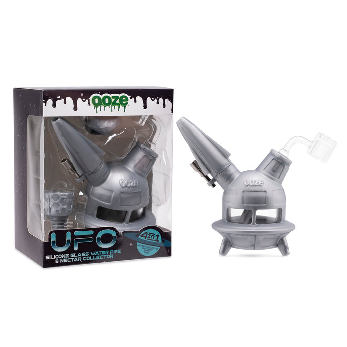 Ooze 4 in 1 UFO Silicone Water Pipe