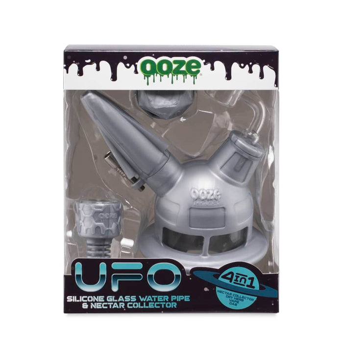 Ooze 4 in 1 UFO Silicone Water Pipe