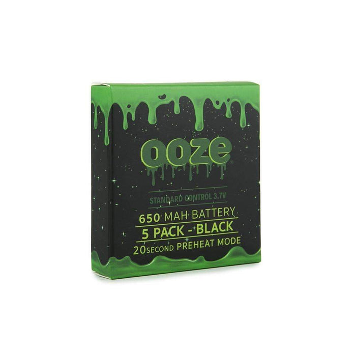 Ooze 650 Vape Pen Battery - 5 Pack