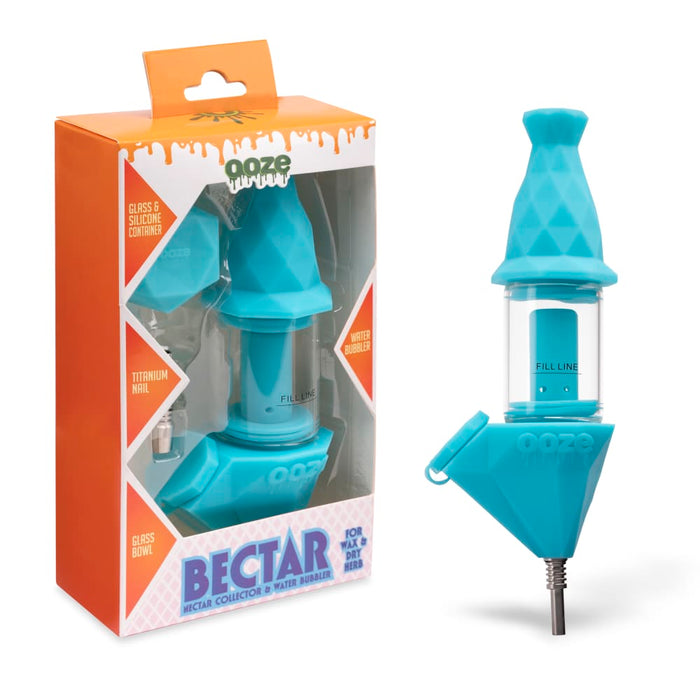 Ooze Bectar Silicone Water Pipe and Concentrate Straw