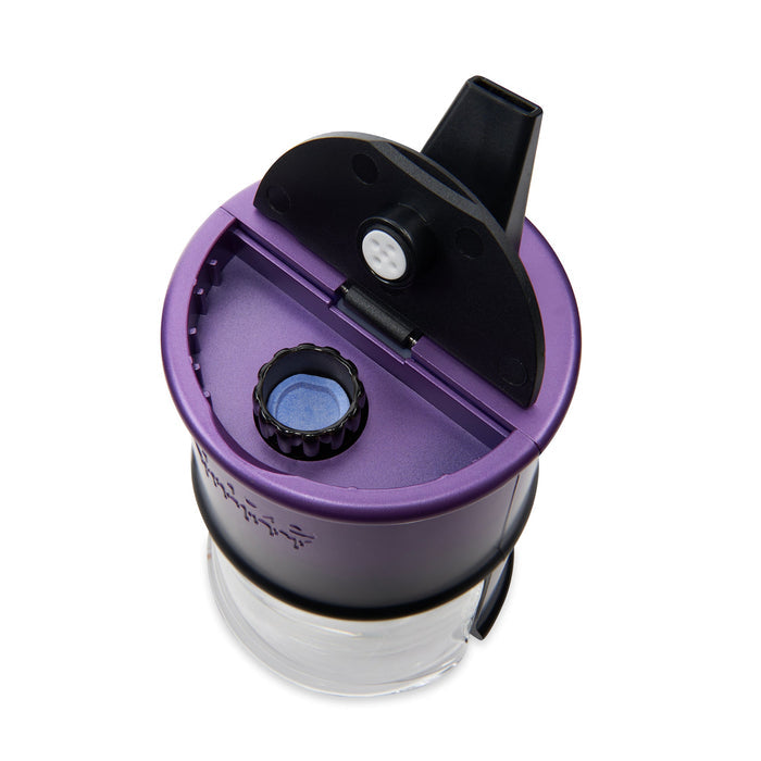 Dab hole at purple electric dab rig