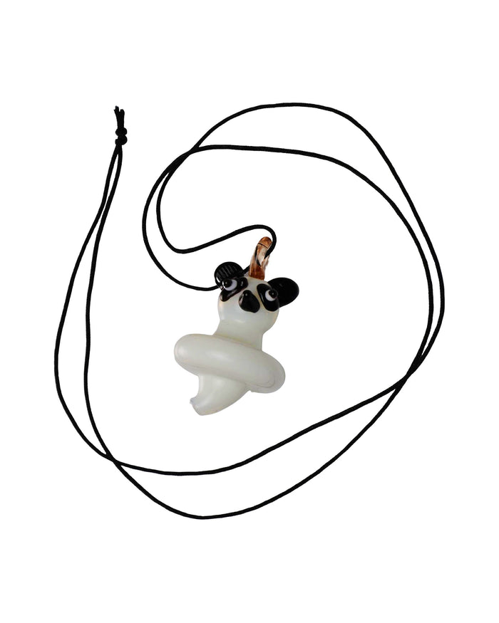 Panda Necklace Carb Cap WorldofBongs