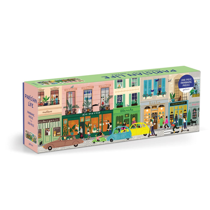 Parisian Life 1000 Piece Panoramic Puzzle 1000 Piece Puzzles Anne Bentley