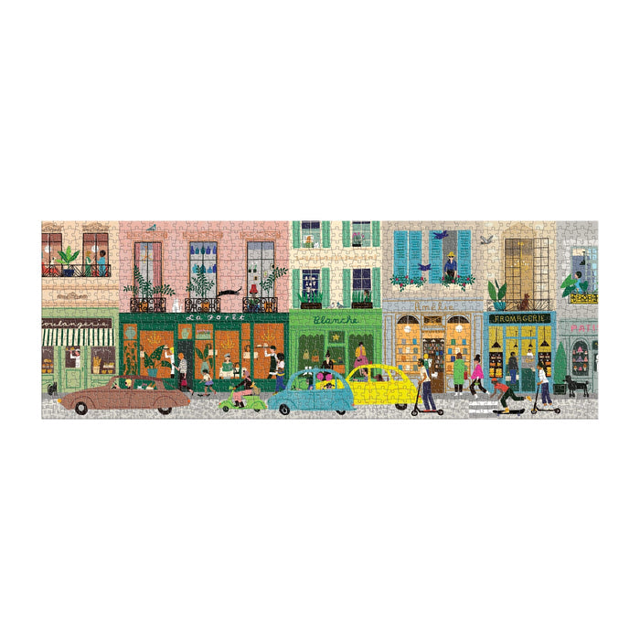 Parisian Life 1000 Piece Panoramic Puzzle 1000 Piece Puzzles Anne Bentley