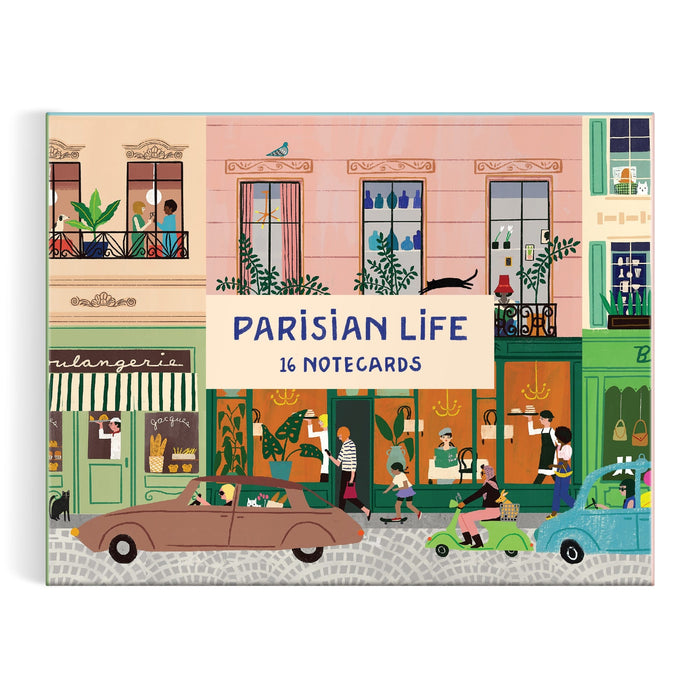 Parisian Life Greeting Assortment Notecard Set Notecards Anne Bentley