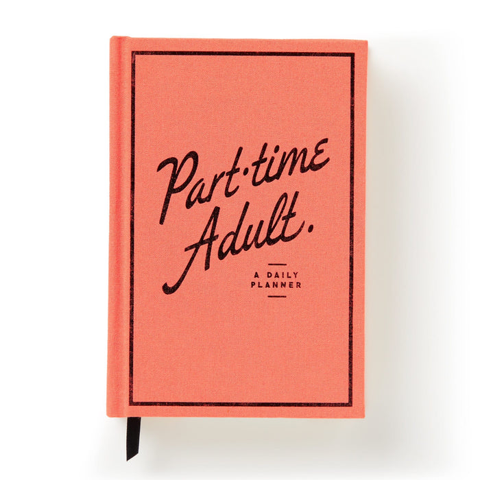 Part-Time Adult Undated Daily Planner - Brass Monkey - 9780735381100