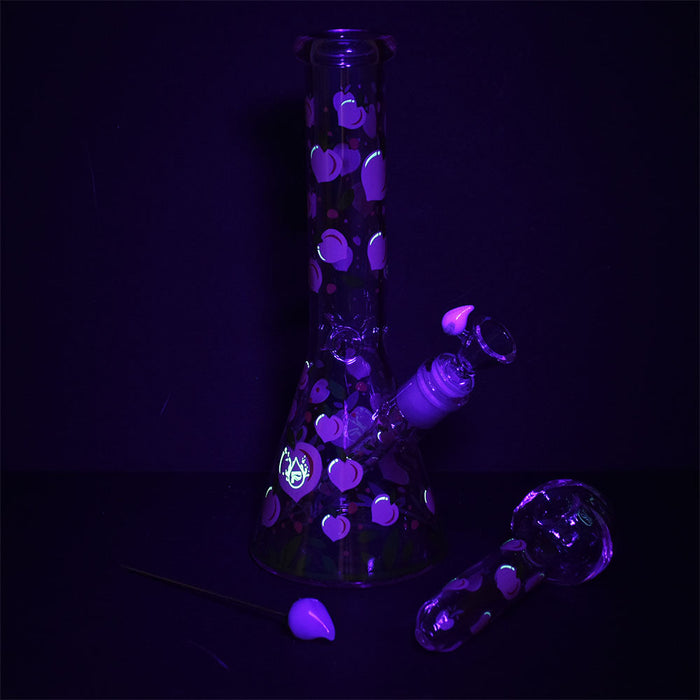 Peaches & Cream Bong and Pipe Bundle Box