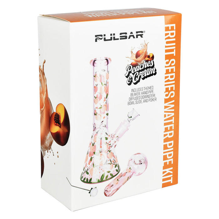 Peaches & Cream Bong and Pipe Bundle Box