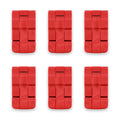 Pelican 0340 Replacement Latches, Red (Set of 6) ColorCase