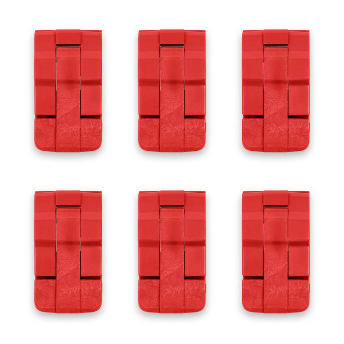 Pelican 0340 Replacement Latches, Red (Set of 6) ColorCase