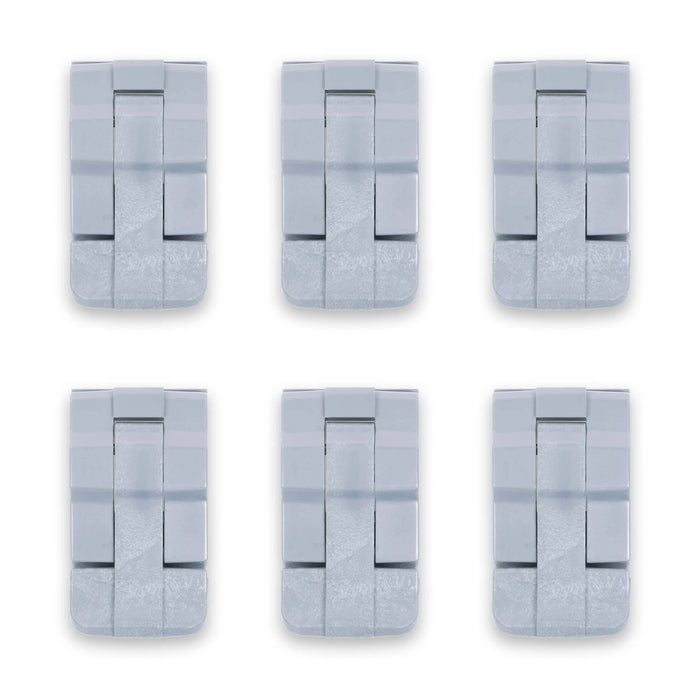 Pelican 0340 Replacement Latches, Silver (Set of 6) ColorCase