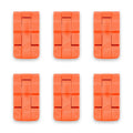 Pelican 0350 Replacement Latches, Orange (Set of 6) ColorCase