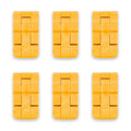 Pelican 0350 Replacement Latches, Yellow (Set of 6) ColorCase