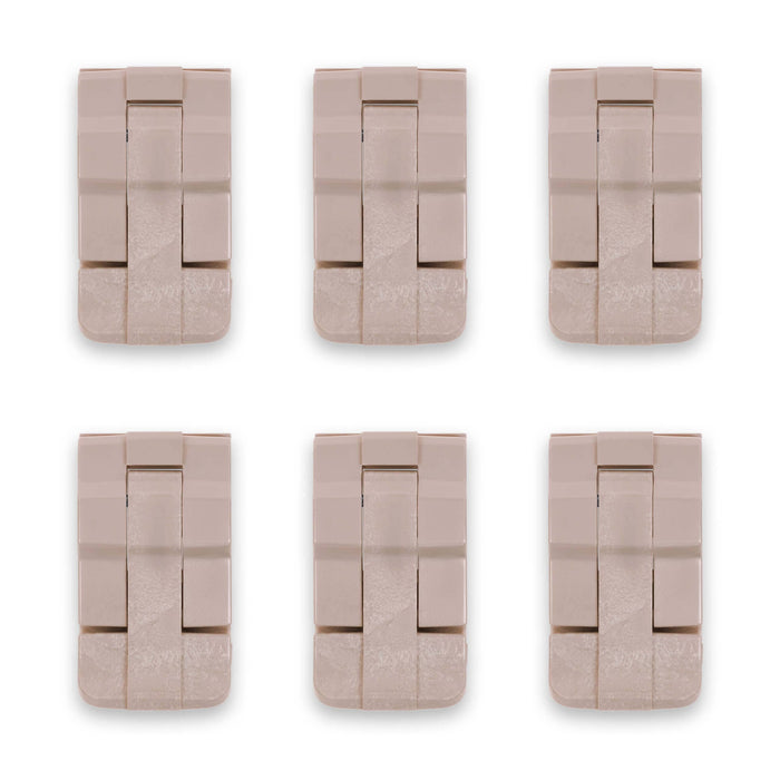 Pelican 0370 Replacement Latches, Desert Tan (Set of 6) ColorCase