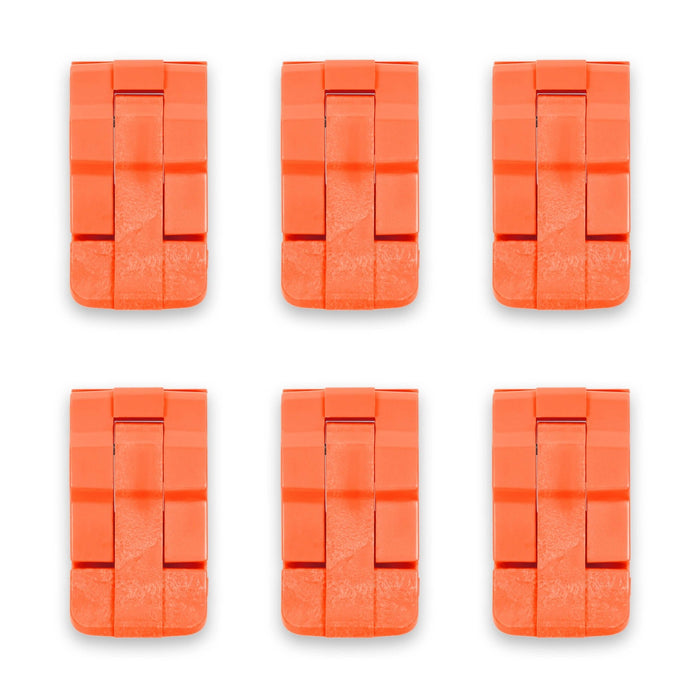 Pelican 0370 Replacement Latches, Orange (Set of 6) ColorCase