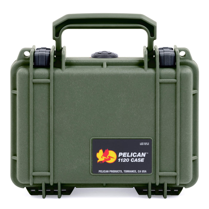 Pelican 1120 Case, OD Green with Black Latches ColorCase
