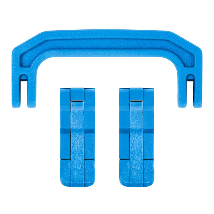 Pelican 1170 Replacement Handle & Latches, Blue (Set of 1 Handle, 2 Latches) ColorCase