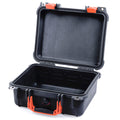 Pelican 1400 Case - Black & Orange - Empty