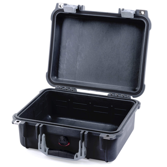 Pelican 1400 Case - Black & Silver - Empty