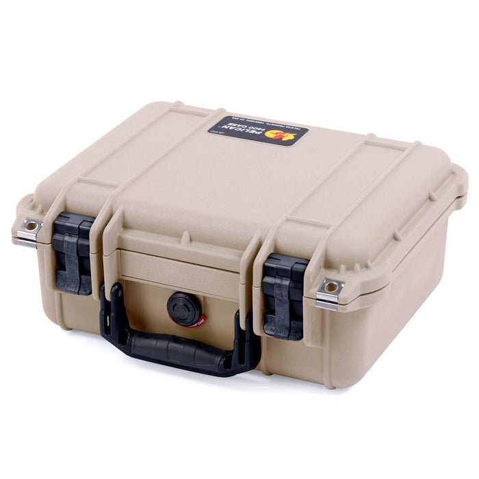 Pelican 1400 Case - Desert Tan & Black - Empty