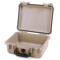 Pelican 1400 Case - Desert Tan & OD Green - Empty